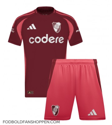 River Plate Udebanetrøje Børn 2024-25 Kortærmet (+ Korte bukser)
